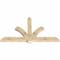 Ekena Millwork Redmond Rough Sawn Timber Gable Bracket, Douglas Fir, 84"W x 49"H x 4"D x 6"F, 14/12 Pitch GBW084X49X0406RED00RDF - alternate 4
